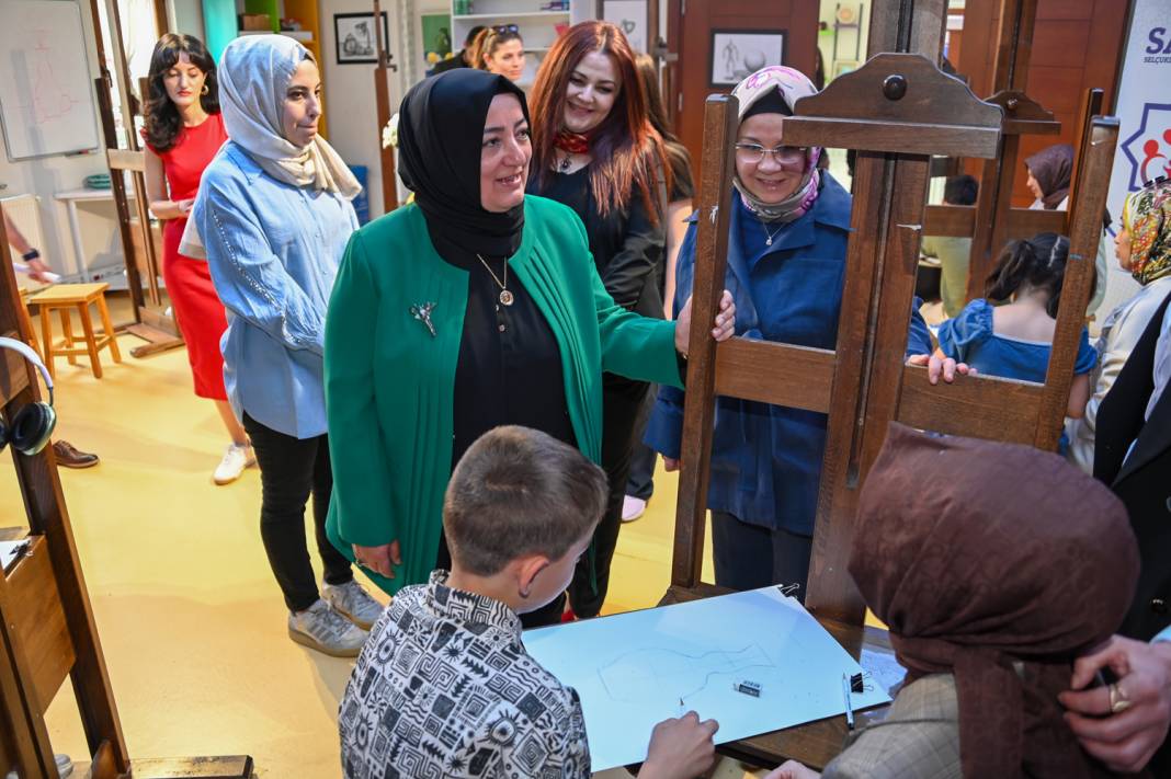 Konya’da eller birleşti, kalpler buluştu, unutulmaz eserler çıktı 1